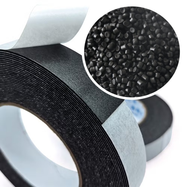 Medium voltage semi-conductive shielding material