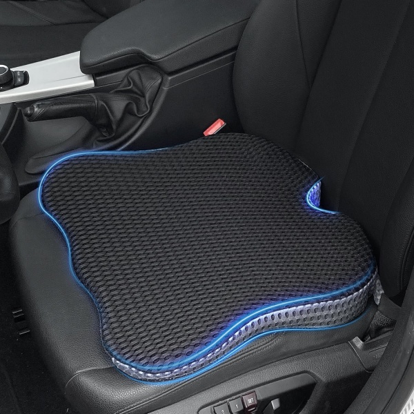 Car bumper cushioning layer, seat shock absorption pad