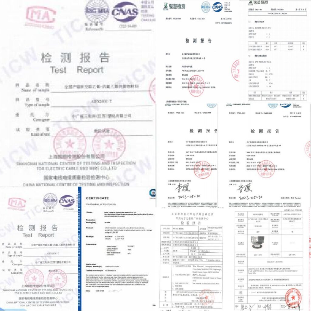 ZMS Material Certification