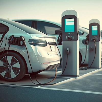 Cars and charging stations