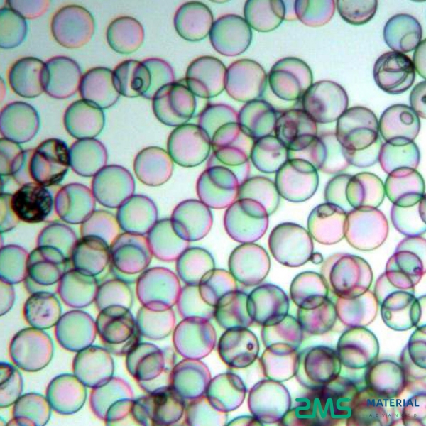 Hollow glass microspheres 0.55–0.70 gcm³